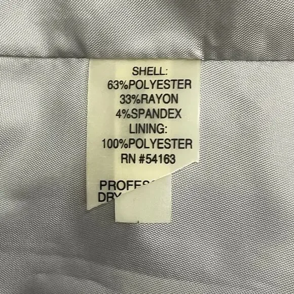 Calvin Klein Gray Sleeveless Fit-and-Flare Dress Size 12 - Picture 7 of 9